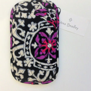 Vera Bradley Double Eyeglass Case Scroll Medallion